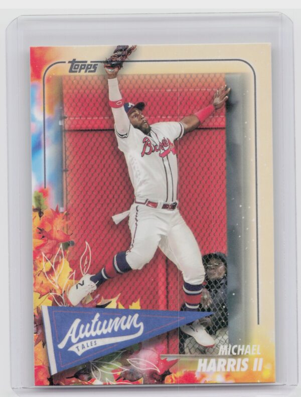 2024 Topps Update Michael Harris II #AT-49 Braves Autumn Tales
