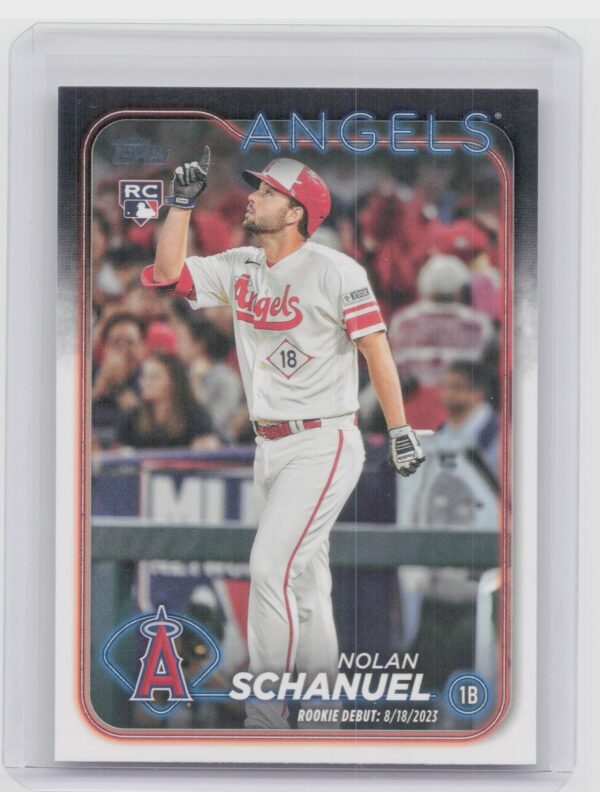 2024 Topps Update Nolan Schanuel RC #US193 Angels