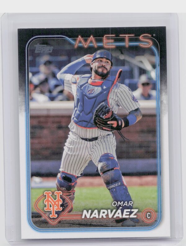 2024 Topps Update Omar Narvaez #US173 Mets