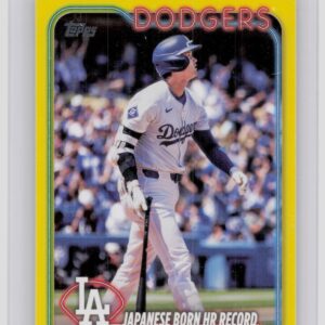 2024 Topps Update Shohei Ohtani Yellow #US123 Dodgers
