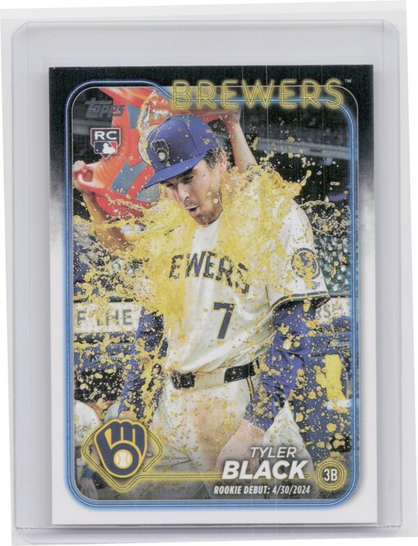2024 Topps Update Tyler Black #US150 Brewers