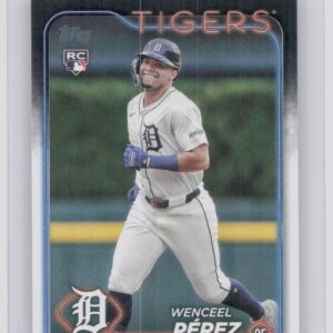 2024 Topps Update Wenceel Perez RC #US233 Tigers