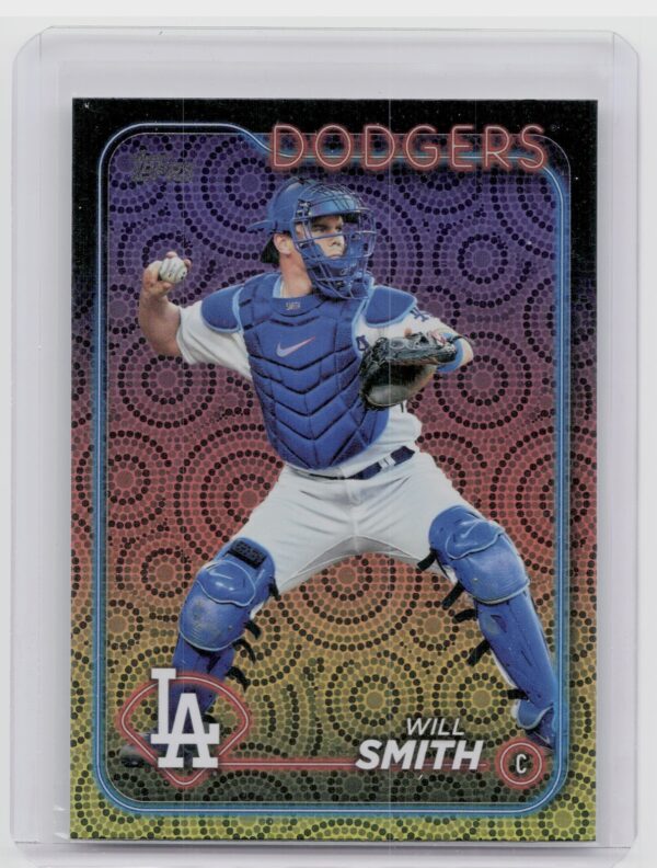 2024 Topps Will Smith Holiday #622 Dodgers