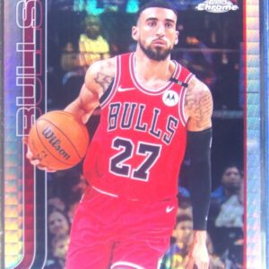 2025-26 Topps Chrome Chris Duarte Prism Refractor #83 Bulls