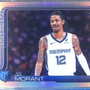 2025-26 Topps Chrome Ja Morant Refractor #158 Grizzlies