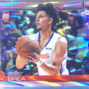 2025-26 Topps Chrome Koby Brea RayWave Refractor RC #292 Suns