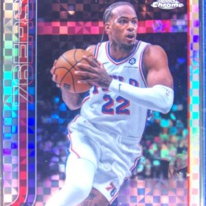 2025-26 Topps Chrome Oshae Brissett X Fractor #20 76ers