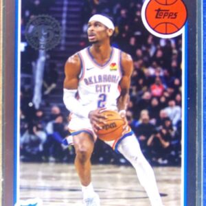 2025-26 Topps Shai Gilgeous-Alexander #80BK-91 Thunder 1980 Topps Basketball