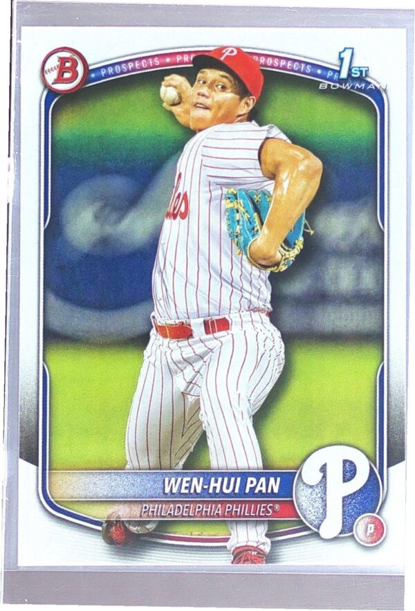 2025 Bowman Wen-Hui Pan #BP-6 Phillies Prospects