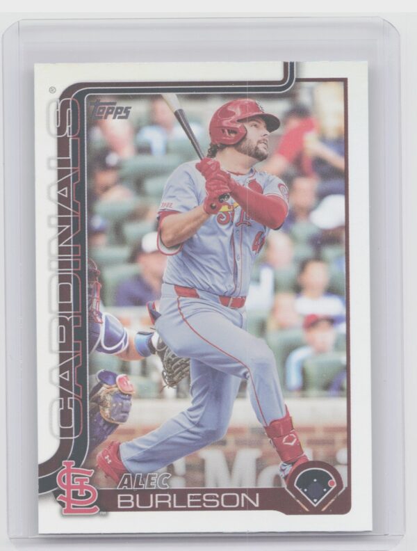 2025 Topps Alec Burleson Rainbow Foil #41 Cardinals