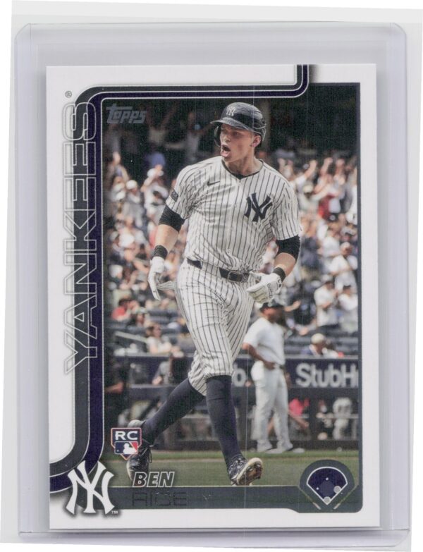 2025 Topps Ben Rice RC #337 Yankees
