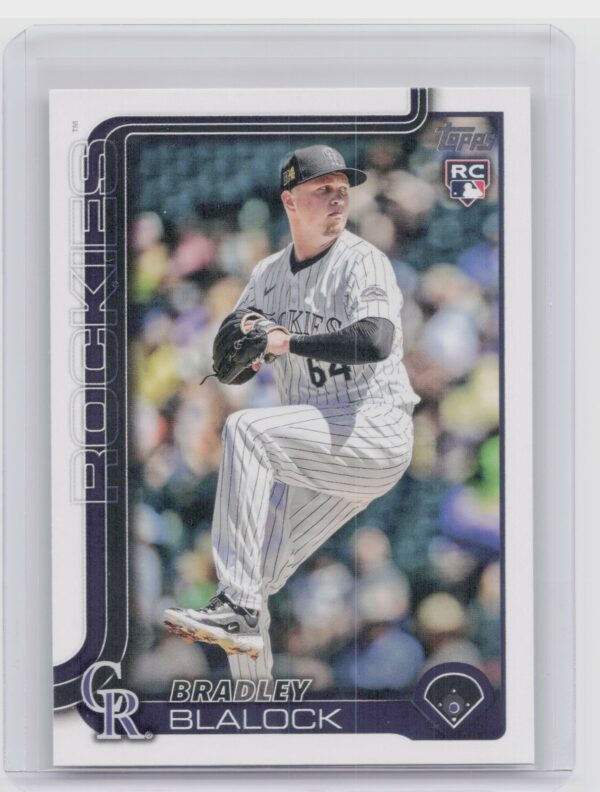 2025 Topps Bradley Blalock RC #161 Rockies