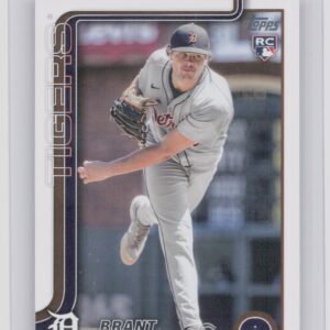 2025 Topps Brant Hurter RC #348 Tigers