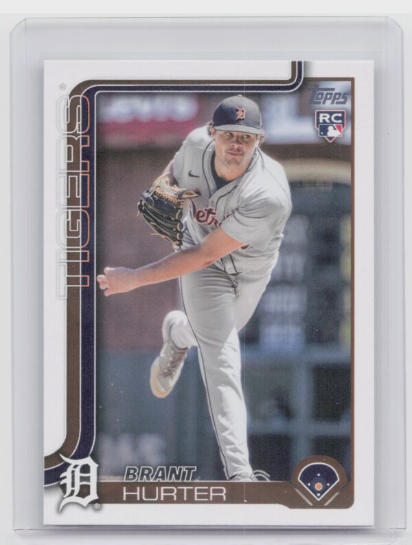 2025 Topps Brant Hurter RC #348 Tigers