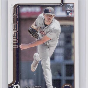 2025 Topps Brant Hurter RC #348 Tigers