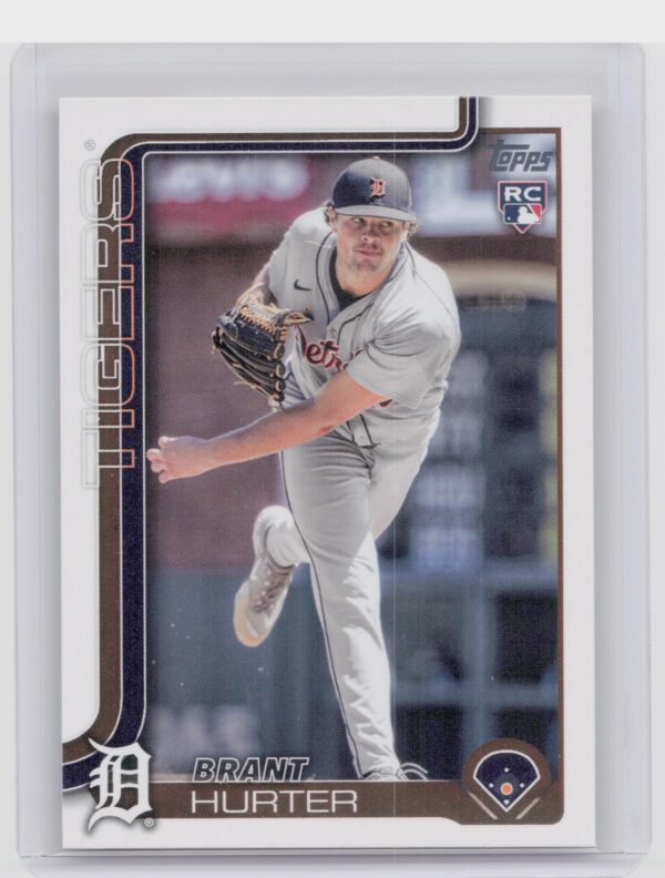 2025 Topps Brant Hurter RC #348 Tigers