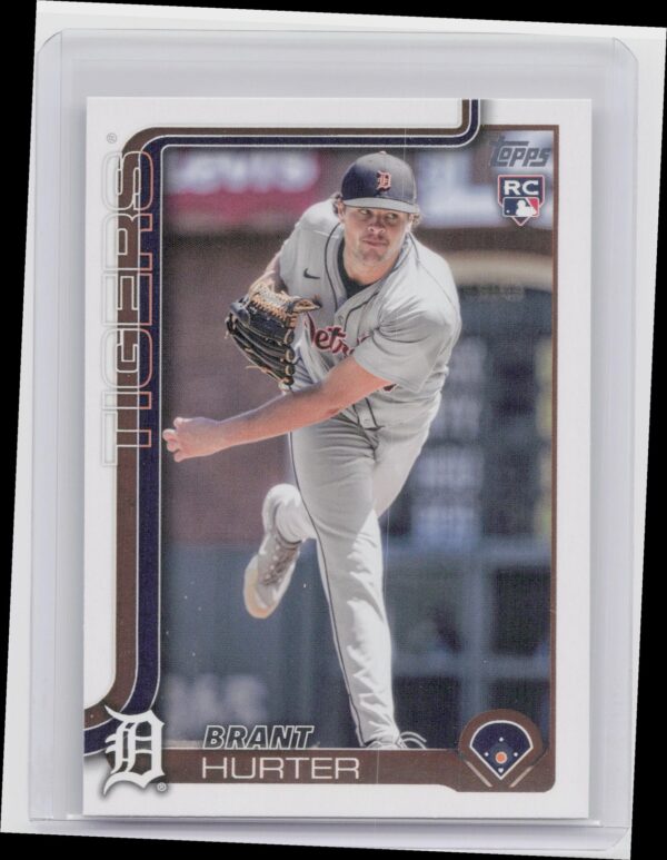 2025 Topps Brant Hurter RC #348 Tigers