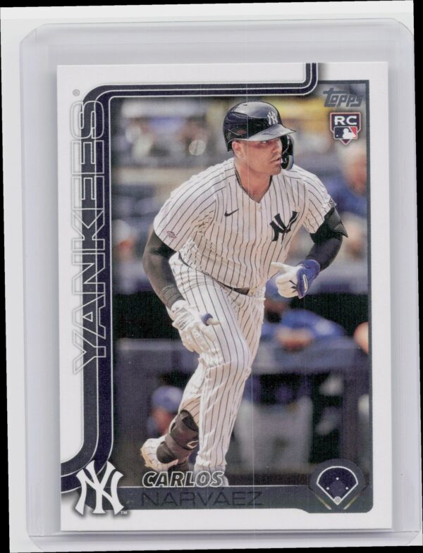 2025 Topps Carlos Narvaez RC #115 Yankees