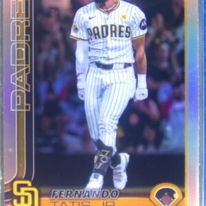 2025 Topps Chrome Fernando Tatis Jr. Refractors #159 Padres