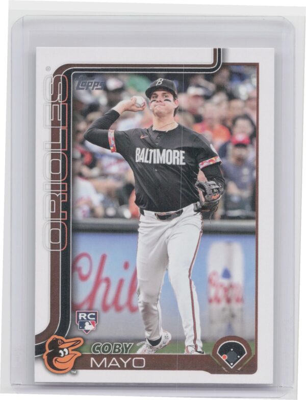 2025 Topps Coby Mayo RC #20 Orioles