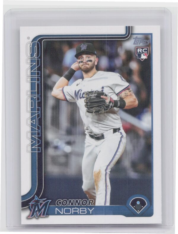 2025 Topps Connor Norby RC #132 Marlins