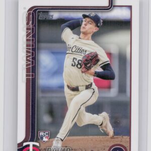 2025 Topps David Festa RC #178 Twins