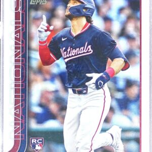 2025 Topps Dylan Crews RC #74 Nationals