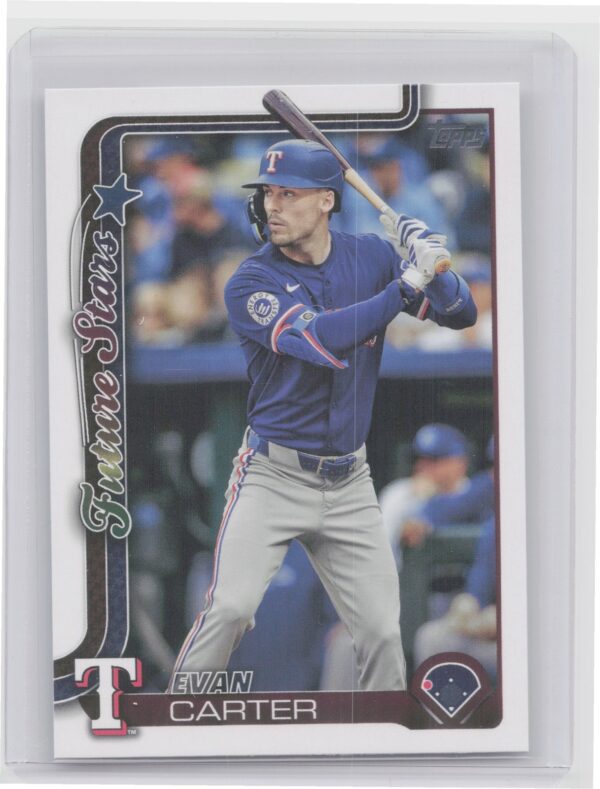 2025 Topps Evan Carter #288 Rangers