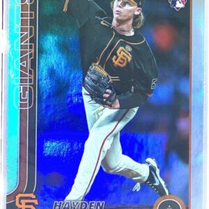 2025 Topps Hayden Birdsong Rainbow Foil RC #699 Giants