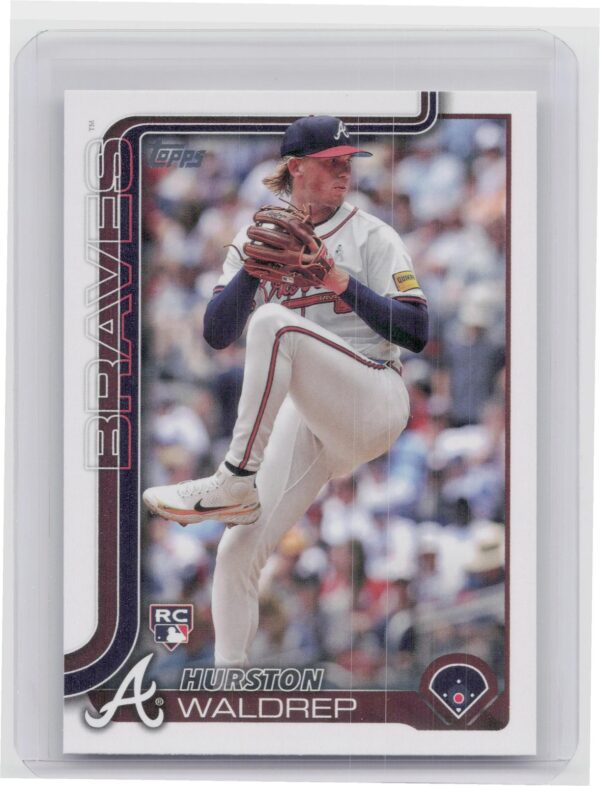 2025 Topps Hurston Waldrep RC #253 Braves