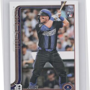2025 Topps Jace Jung RC #80 Tigers