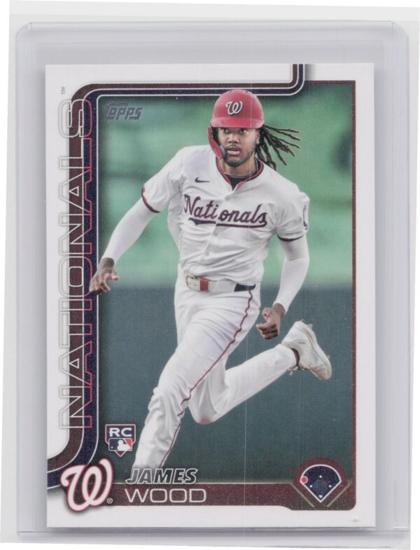 2025 Topps James Wood RC #181 Nationals