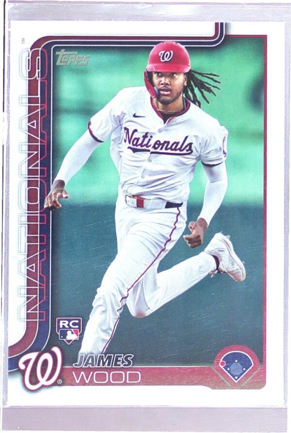 2025 Topps James Wood RC #181 Nationals