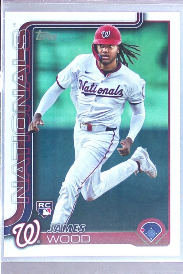 2025 Topps James Wood RC #181 Nationals