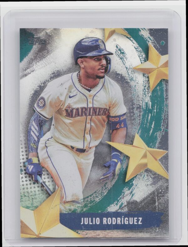 2025 Topps Julio Rodriguez #SMLB-5 Mariners Stars of MLB