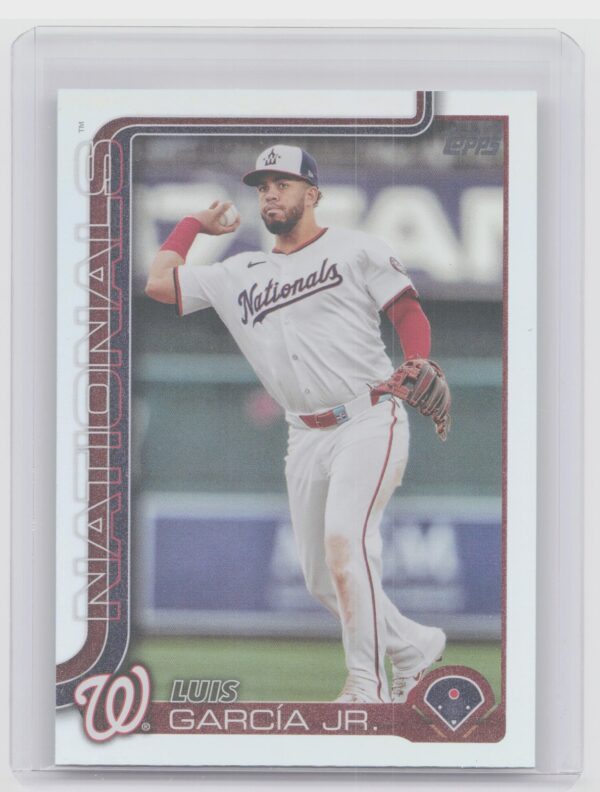 2025 Topps Luis García Jr. Rainbow Foil #9 Nationals