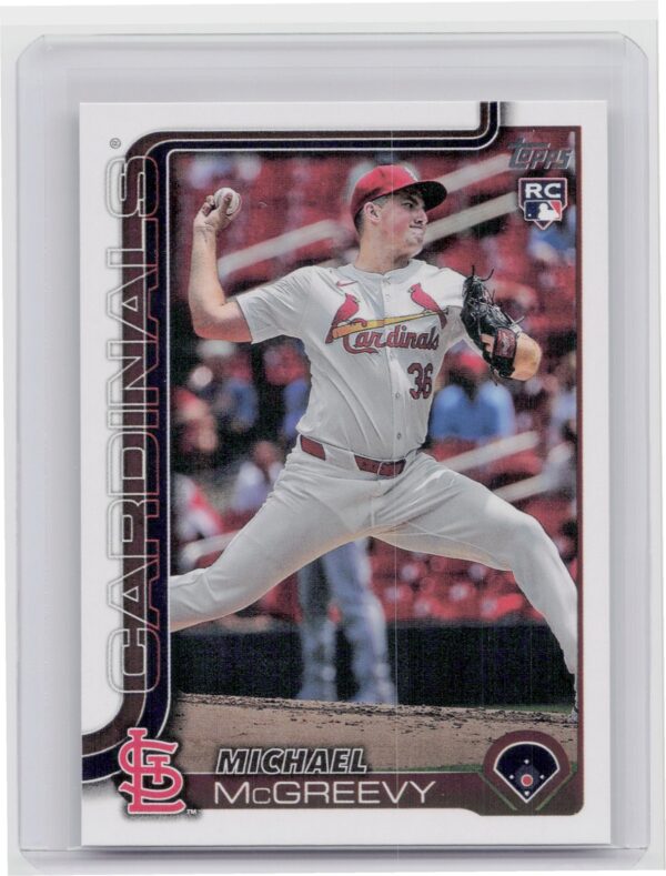 2025 Topps Michael McGreevy RC #193 Cardinals