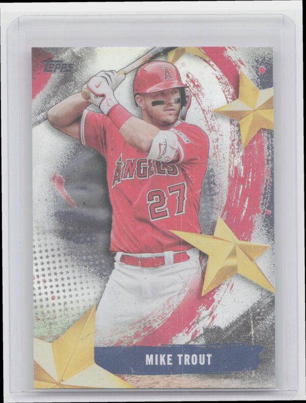 2025 Topps Mike Trout #SMLB-8 Angels Stars of MLB