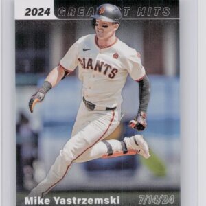 2025 Topps Mike Yastrzemski #GH-19 Giants 2024 Greatest Hits