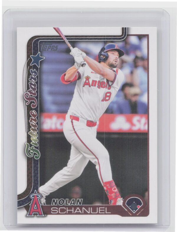 2025 Topps Nolan Schanuel #210 Angels