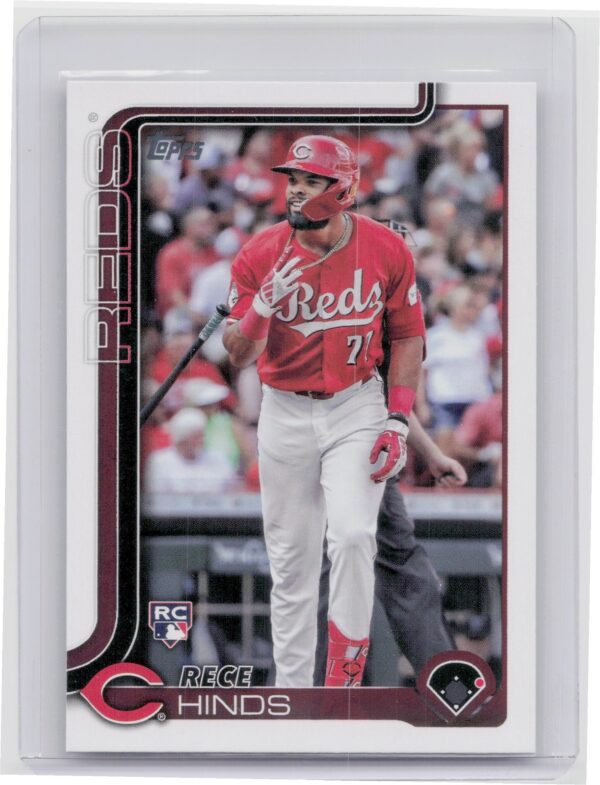 2025 Topps Rece Hinds RC #217 Reds