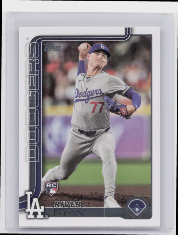 2025 Topps River Ryan RC #273 Dodgers