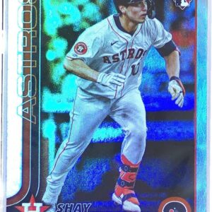 2025 Topps Shay Whitcomb Holo Foil RC #87 Astros