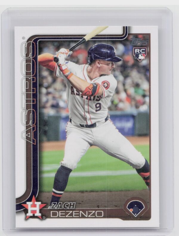 2025 Topps Zach Dezenzo RC #89 Astros