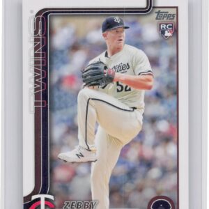 2025 Topps Zebby Matthews RC #283 Twins