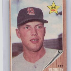 1962 Heritage Ray Washburn RC #19 Cardinals