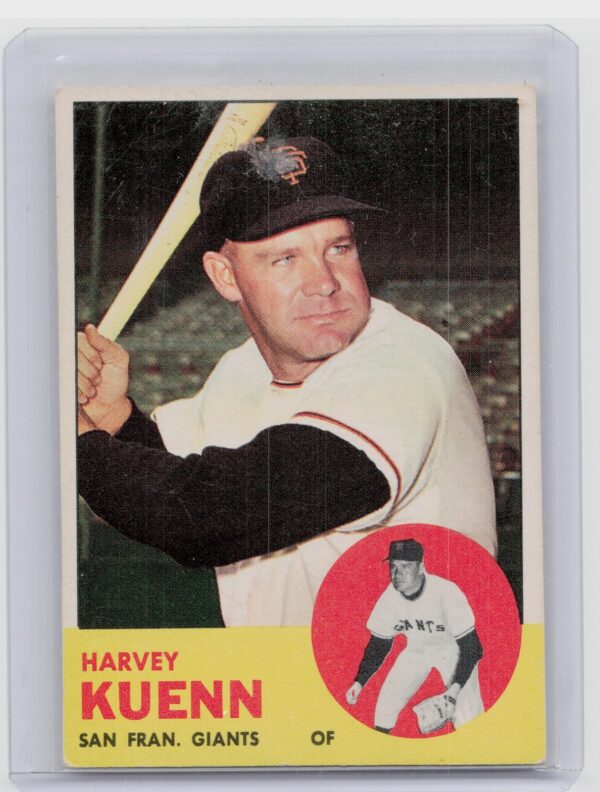 1963 Topps Harvey Kuenn #30 Giants