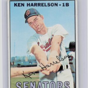 1967 Topps Ken Harrelson #188 Senators