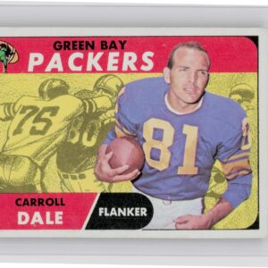 1968 Topps Carroll Dale #27 Packers