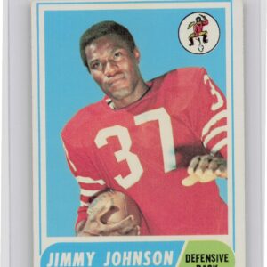 1968 Topps Jimmy Johnson #61 49ers